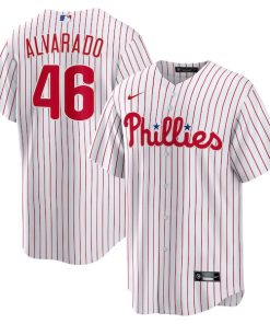 Jos¨¦ Alvarado Philadelphia Phillies Nike Home  Replica Player Jersey - White