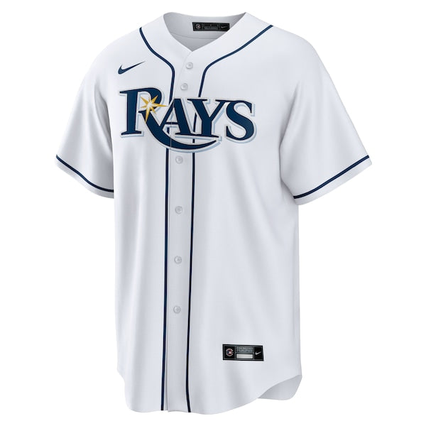 Wander Franco Tampa Bay Rays Nike Replica Player Jersey - White - Image 2