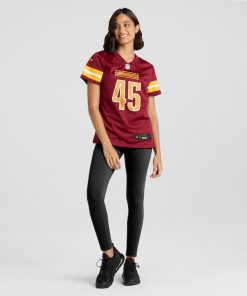 Alternative view of Dominique Hampton Washington Commanders Nike Women's  Game Jersey -  Burgundy