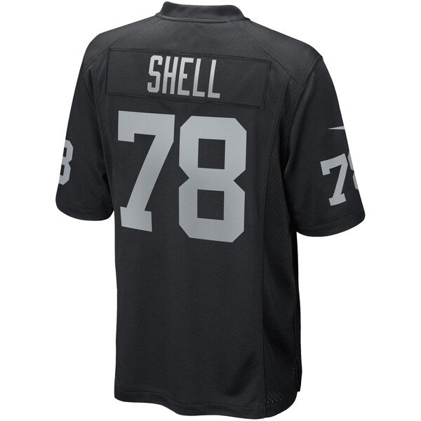 Art Shell Las Vegas Raiders Nike Game Retired Player Jersey - Black - Image 3