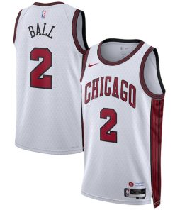 Lonzo Ball Chicago Bulls Nike Unisex 2022/23 Swingman Jersey - City Edition - White