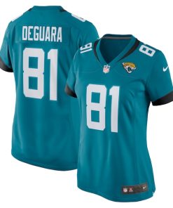 Josiah Deguara Jacksonville Jaguars Nike Women's Team Game Jersey -  Teal