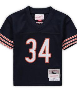 Alternative view of Walter Payton Chicago Bears Toddler 1985 Retired Legacy Jersey - Navy