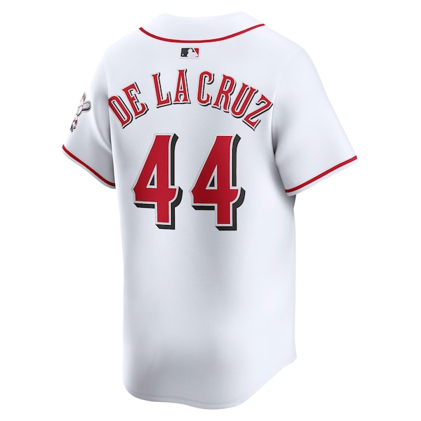 Elly De La Cruz Cincinnati Reds Nike Home Limited Player Jersey - White - Image 3