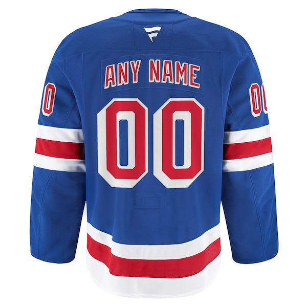 New York Rangers Home Authentic Pro Custom Jersey - Royal - Image 3