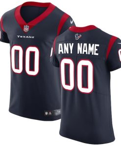 Houston Texans Nike Vapor Untouchable Elite Custom Jersey - Navy