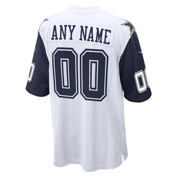 Dallas Cowboys Nike Alternate Custom Game Jersey - White - Image 3