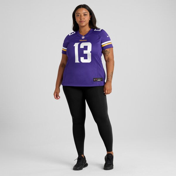 Daniel Jones Minnesota Vikings Nike Women's Team Game Jersey - Purple - Image 7