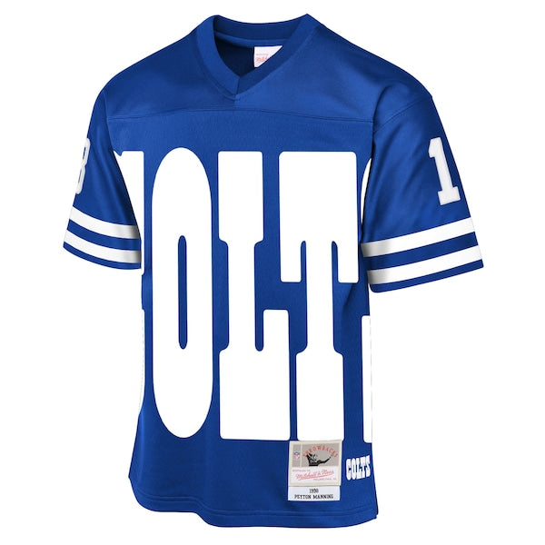 Peyton Manning Indianapolis Colts 1998 Throwback Fashion Jersey - Royal - Image 2