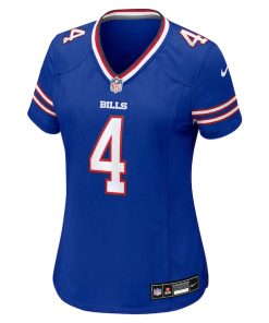 Alternative view of James Cook III Buffalo Bills Nike Women's Team Game Jersey - Royal