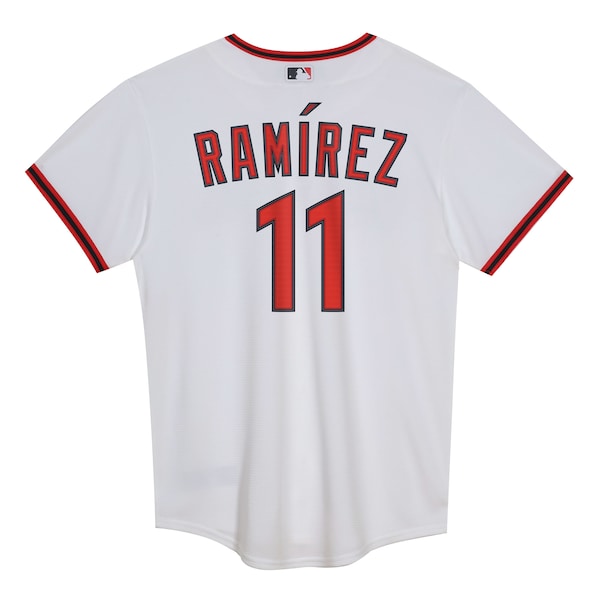 Jos¨¦ Ram¨ªrez Cleveland Guardians Nike Preschool Home Player Jersey - White - Image 3