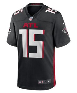 Alternative view of Feleipe Franks Atlanta Falcons Nike Game Jersey - Black