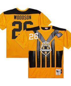 Rod Woodson Pittsburgh Steelers 1994  Authentic Throwback Retired Player Jersey - Gold