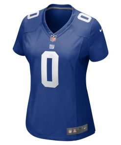 Alternative view of Brian Burns New York Giants Nike Women's Game Player Jersey - Royal