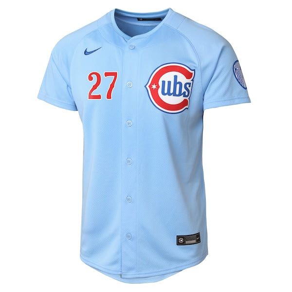 Seiya Suzuki Chicago Cubs Nike Youth 2nd Alternate Limited Player Jersey - Light Blue - Image 2