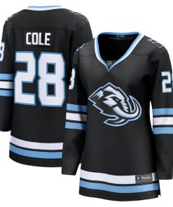 Ian Cole Utah Mammoth  Women's Home Breakaway Player Jersey - Black