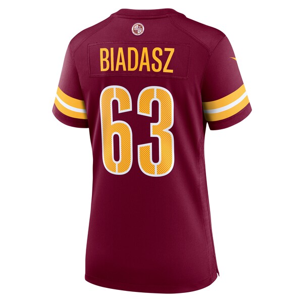 Tyler Biadasz Washington Commanders Nike Women's Game Jersey - Burgundy - Image 3
