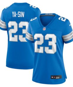 Rock Ya-Sin Detroit Lions Nike Women's Team Game Jersey -  Blue