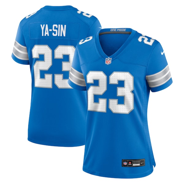 Rock Ya-Sin Detroit Lions Nike Women's Team Game Jersey - Blue