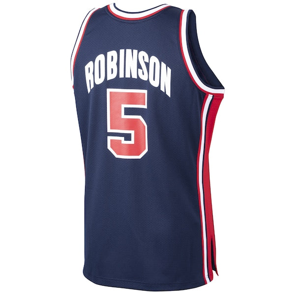 David Robinson USA Basketball 1992 Dream Team Authentic Jersey - Navy - Image 3