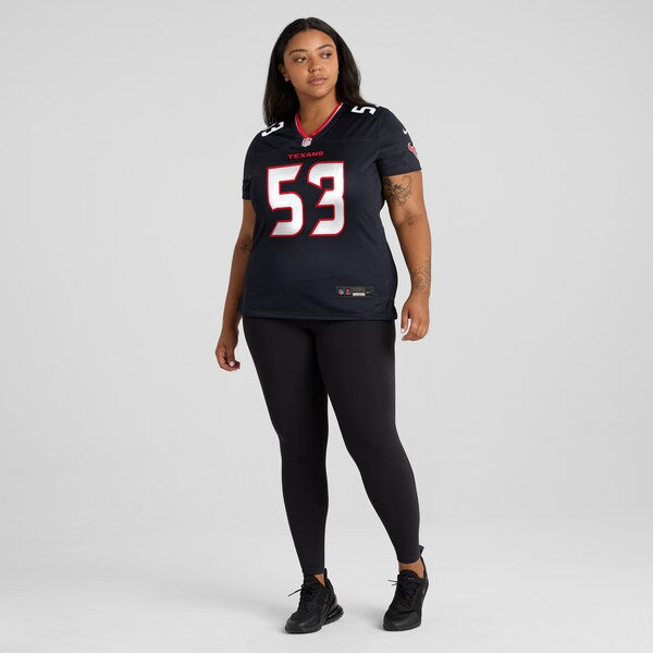 Kendrick Green Houston Texans Nike Women's Team Game Jersey - Navy - Image 6