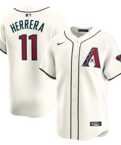 Jose Herrera Arizona Diamondbacks Nike Home Limited Player Jersey - White