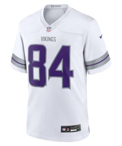 Alternative view of Randy Moss Minnesota Vikings Nike Alternate Retired Player Game Jersey - White