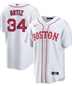 David Ortiz Boston Red Sox Nike Alternate Replica Player Jersey - White