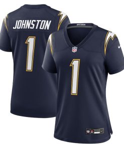 Quentin Johnston Los Angeles Chargers Nike Women's Alternate Super Chargers Game Jersey - Navy