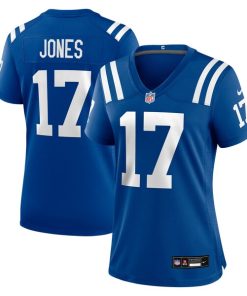Alternative view of Daniel Jones Indianapolis Colts Nike Women's Team Game Jersey -  Royal