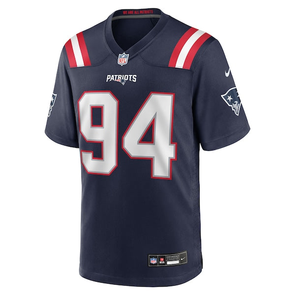 Cory Durden New England Patriots Nike Team Game Jersey - Navy - Image 2