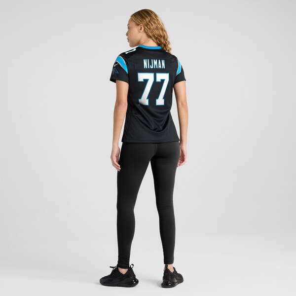 Yosh Nijman Carolina Panthers Nike Women's Game Jersey - Black - Image 8