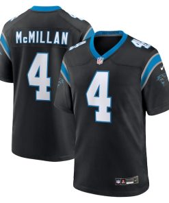 Tetairoa McMillan Carolina Panthers Nike Youth Game Jersey - Black