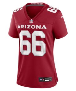 Alternative view of Jackson Barton Arizona Cardinals Nike Women's Team Game Jersey -  Cardinal