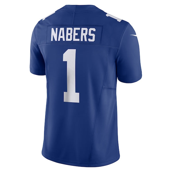 Malik Nabers New York Giants Nike Vapor F.U.S.E. Limited Jersey - Royal - Image 3