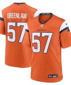 Dre Greenlaw Denver Broncos Nike Team Game Jersey -  Orange