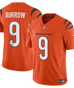 Joe Burrow Cincinnati Bengals Nike Vapor F.U.S.E. Limited Jersey - Orange