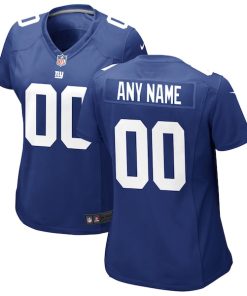 New York Giants Nike Women's Custom Jersey - Royal