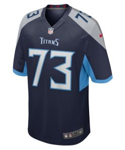 Alternative view of Justin Murray Tennessee Titans Nike Team Game Jersey -  Navy