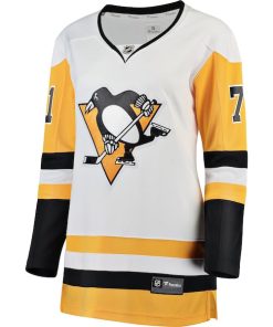 Alternative view of Evgeni Malkin Pittsburgh Penguins   Premier Breakaway Player Jersey - White