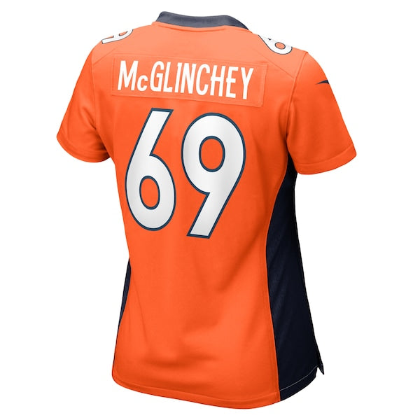 Mike McGlinchey Denver Broncos Nike Women's Game Player Jersey - Orange - Image 3