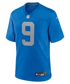 Alternative view of Jameson Williams Detroit Lions Nike Alternate Game Jersey -  Blue