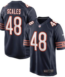 Patrick Scales Chicago Bears Nike Game Jersey - Navy