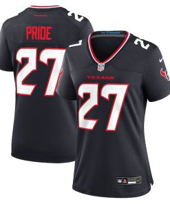 Troy Pride Houston Texans Nike Women's Team Game Jersey -  Navy