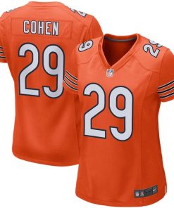 Tarik Cohen Chicago Bears Nike Women's Game Jersey - Orange