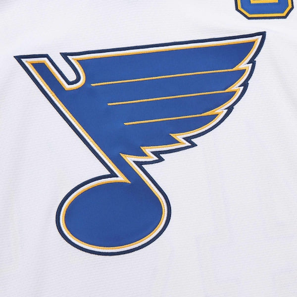 Chris Pronger St. Louis Blues 1999-00 Power Play Jersey - White - Image 4
