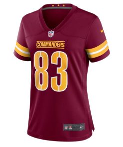Alternative view of Jamison Crowder Washington Commanders Nike Women's  Game Jersey -  Burgundy