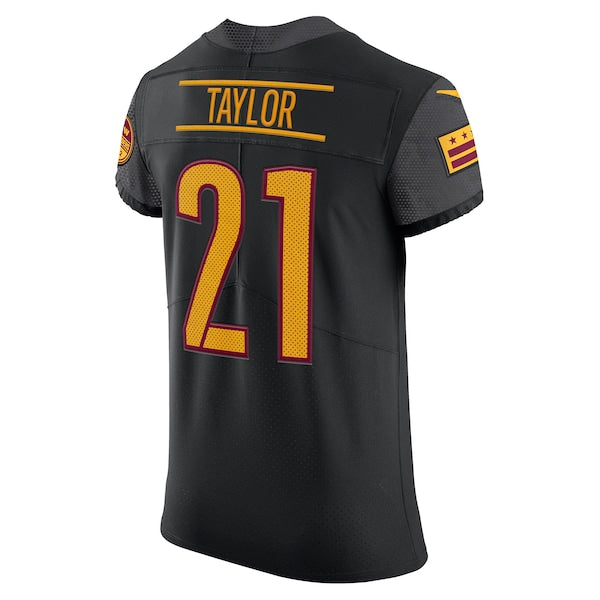Sean Taylor Washington Commanders Nike Vapor Elite Retired Player Jersey - Black/Burgundy/White - Image 4