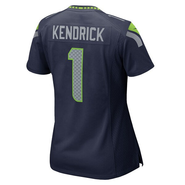 Derion Kendrick Seattle Seahawks Nike Women's Team Game Jersey - College Navy - Image 3