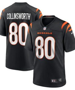 Cris Collinsworth Cincinnati Bengals Nike Team Retired Player Game Jersey -  Black